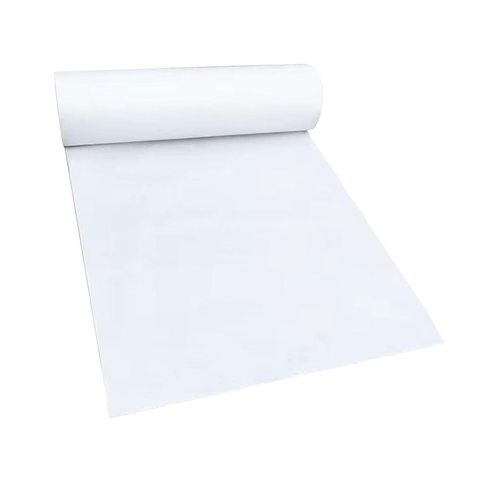 Aisle Runner White - 結婚式のカーペット 携帯用滑り止め 1メートル幅 フロアマット 通路用ランナー セレモニー、屋外宴会、展示会、パーティーの装飾用