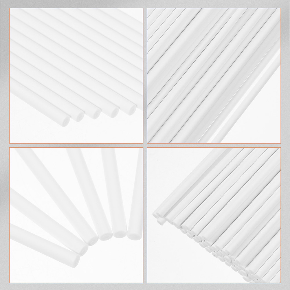 Wedding Cake Supply - 紙製のキャンディスティック300本セット。DIYパーティー、結婚式などのイベントで使える、ケーキポップやキャンディを飾るための大量パック。