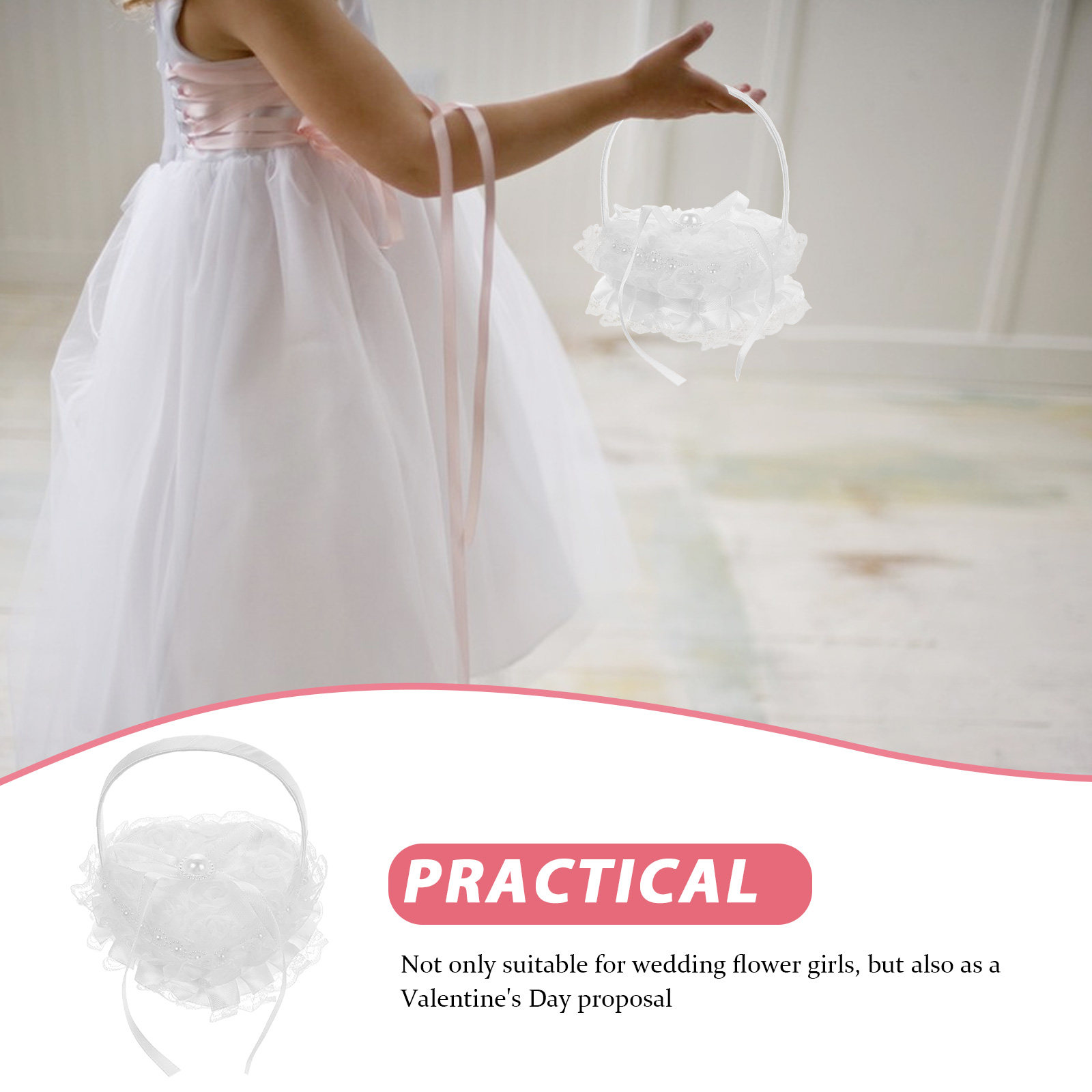 指輪を置くための枕、ハート型のウェディングリングクッション。 - Ring Bearer Pillow のレビューと価格