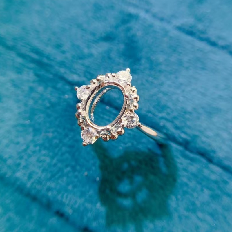 18K ゴールドメッキ婚約指輪セッティング 6 ミリメートル - Supplier Wedding のレビューと価格