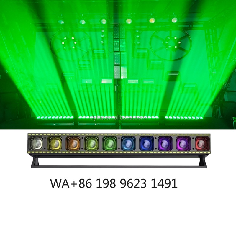 10x60W RGBWピクセルLEDビームムービングバー ズ - Wedding Led のレビューと価格
