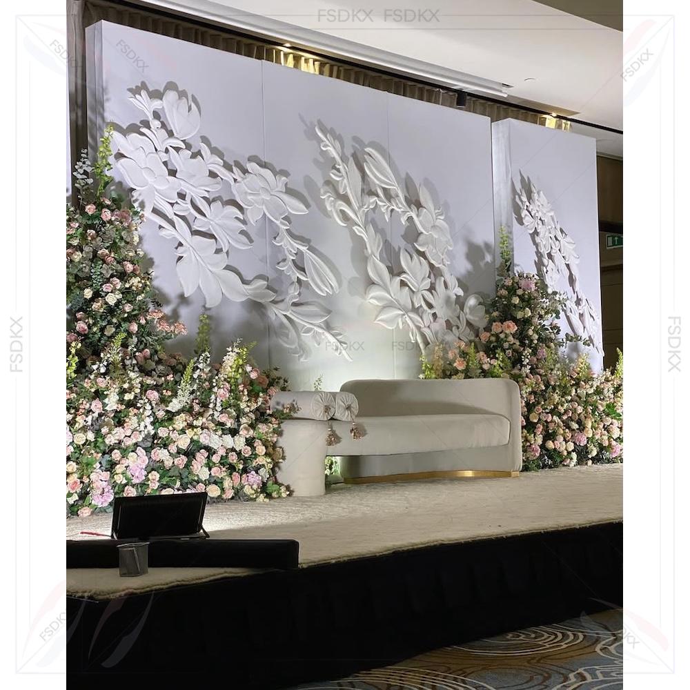 ウェディングサプライヤー ホワイトアーチバックドロップ 3D - Supplier Wedding のレビューと価格