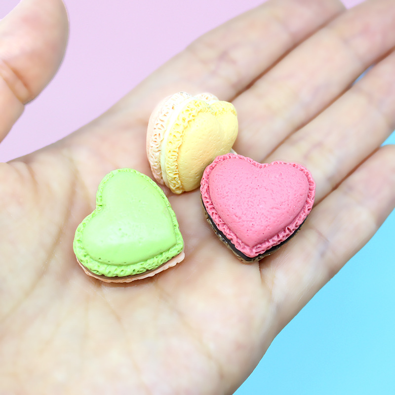 6 個シミュレーションマカロンモデル偽ケーキクリームスナック - Wedding Cake Supply のレビューと価格