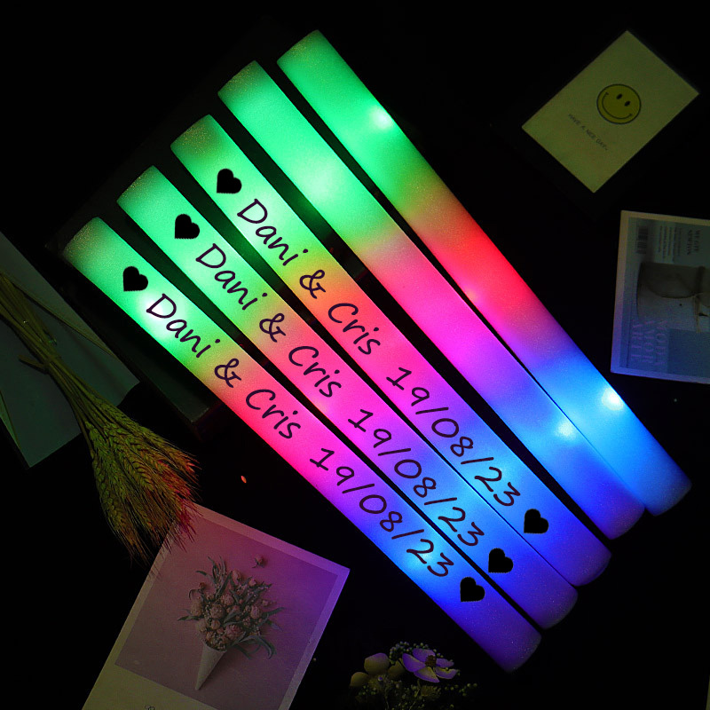 12/30/60 個 LED グロースティックバルクカラフル - Wedding Supply In Bulk のレビューと価格