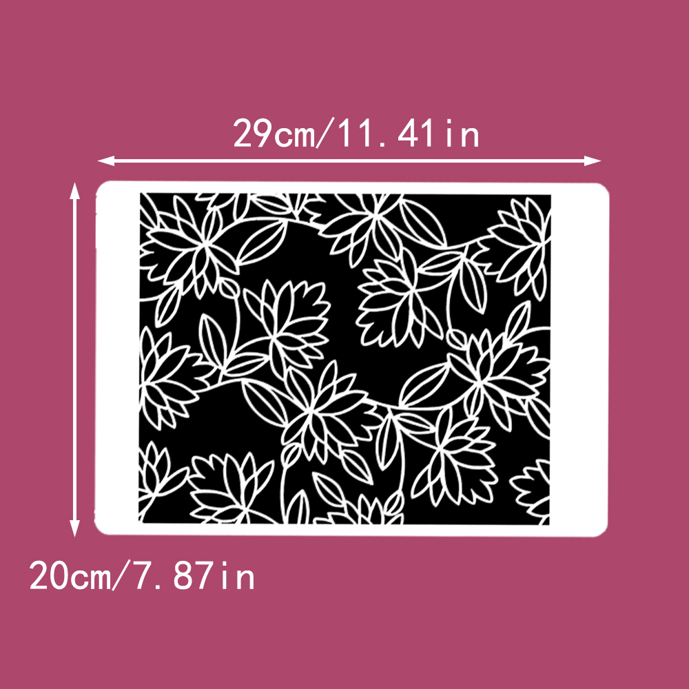 1個 29×20cm 花柄ケーキステンシル、食品グレードPE - Wedding Cake Supply のレビューと価格