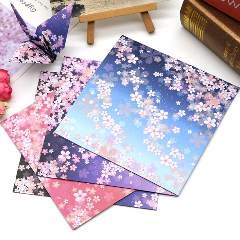 オリジナルの折りたたみ式両面紙,50枚,花,DIYクラフト資 - Supplier Wedding のレビューと価格
